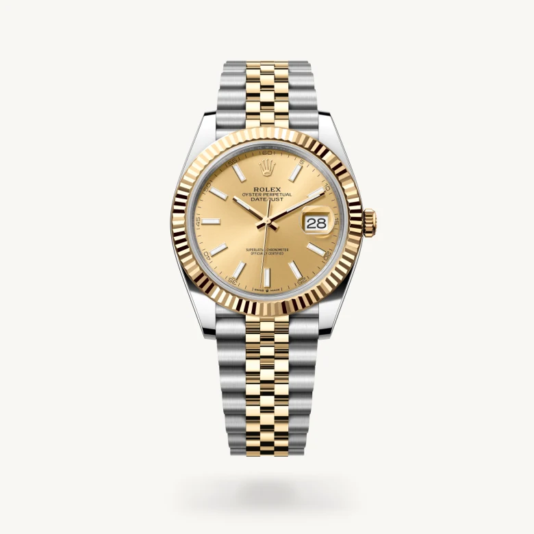 Datejust 41 upright hero